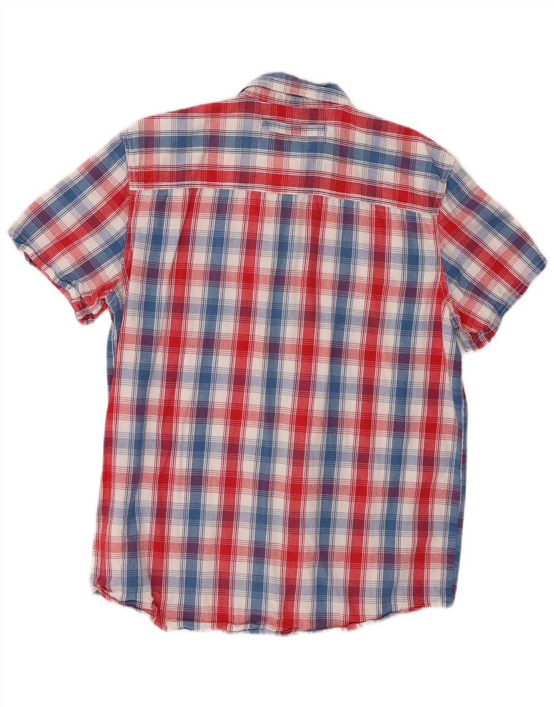 Wrangler Herren-Kurzarmhemd, groß, mehrfarbig, kariert, Baumwolle
