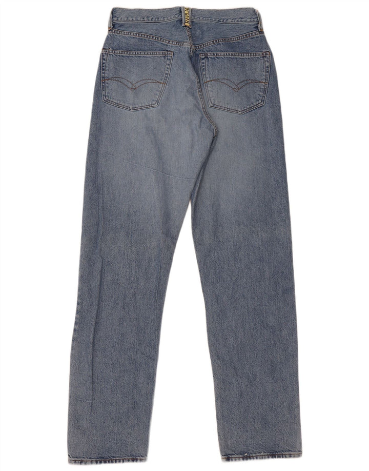 Replay Herren Straight Jeans W33 L35 Blaue Baumwolle