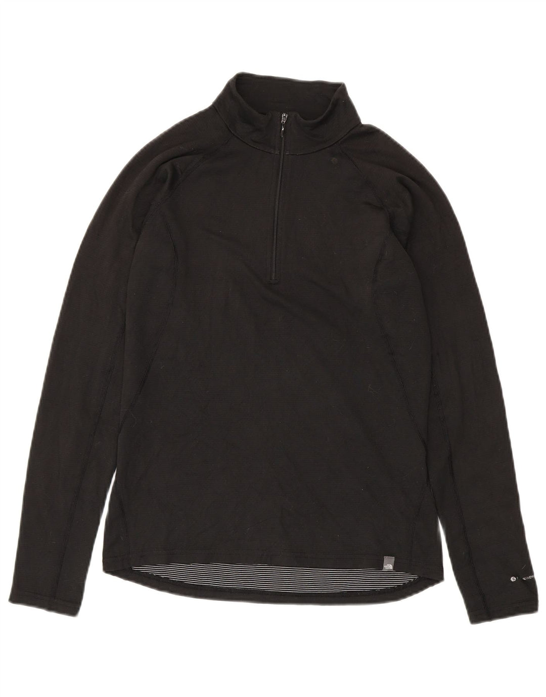 The North Face Herren-Pullover-Trainingsanzugoberteil mit Reißverschluss, Größe S, Schwarz, Polyester