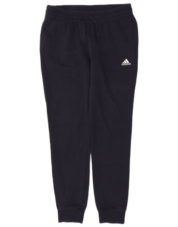 ADIDAS Damen Trainingshose Jogger UK 12/14 Medium Marineblau