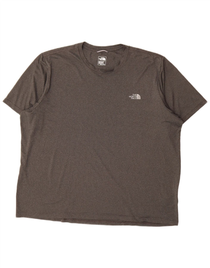 The North Face Herren T-Shirt Top 2XL Grau Polyester