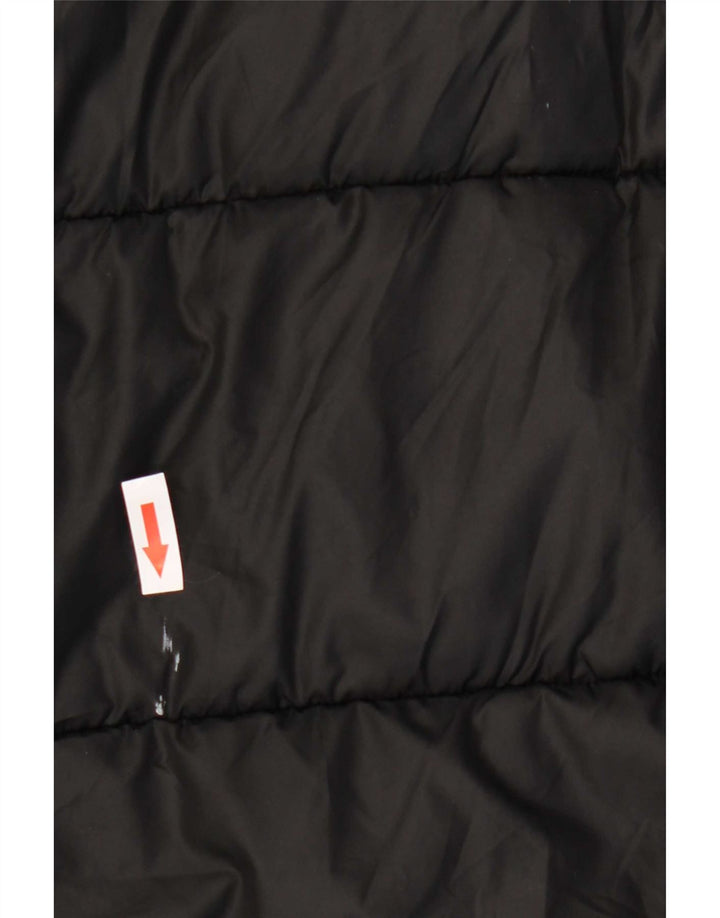Adidas Damen Kapuzenmantel, gepolstert, UK 16/18, Größe L, Schwarz, Polyester