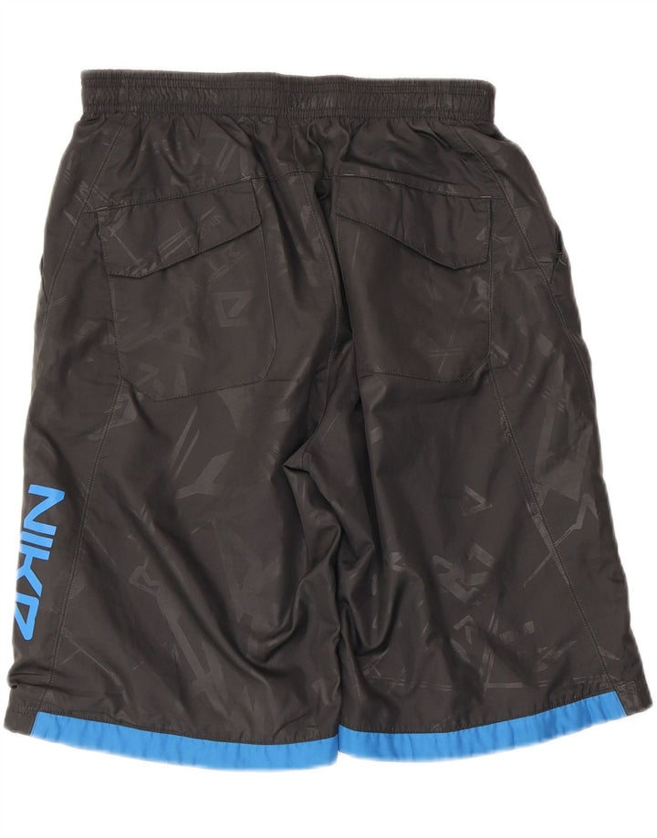 Nike Jungen Graphic Sport Shorts 13–14 Jahre XL Graues Polyester