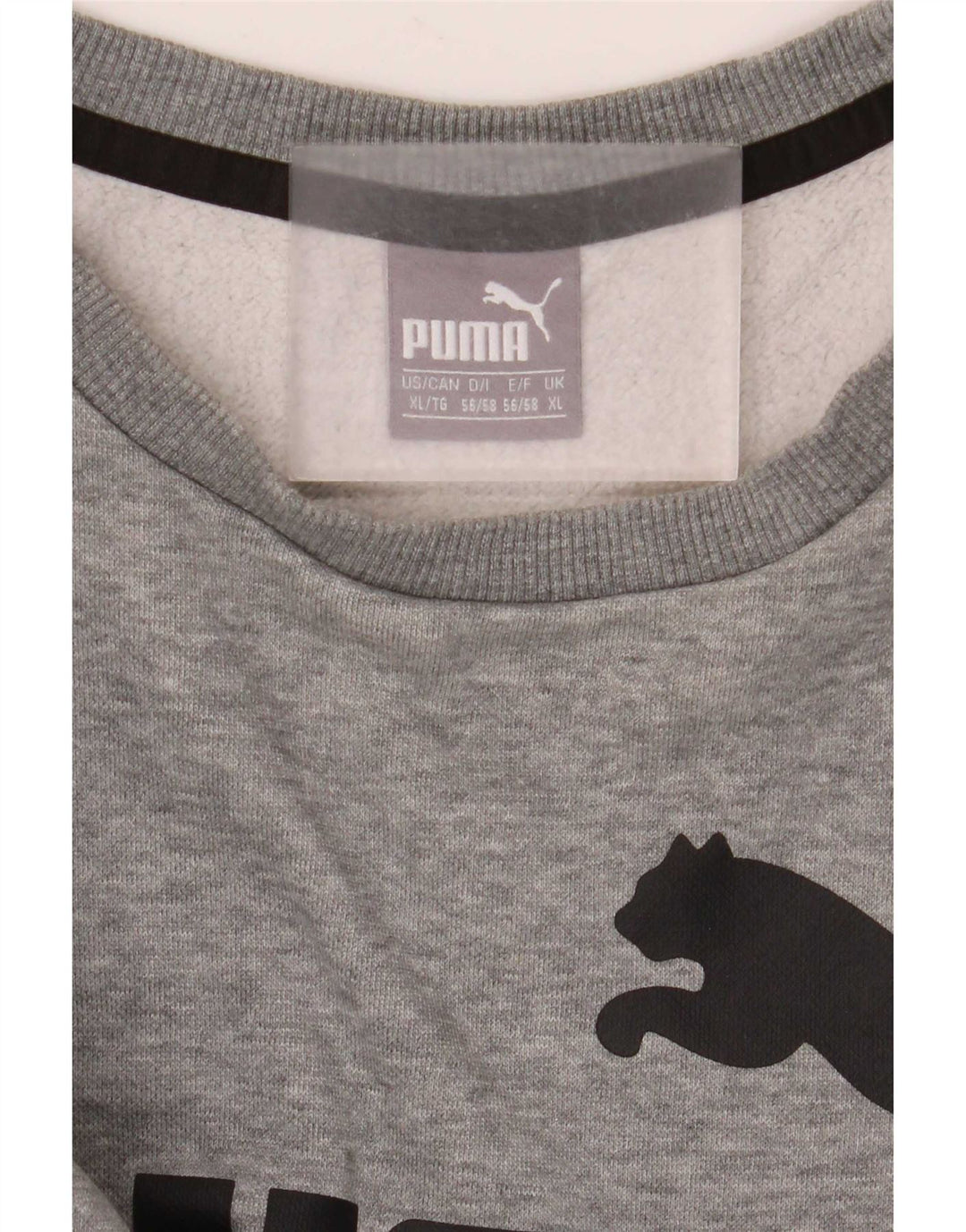 Puma Herren Graphic Sweatshirt Pullover XL Grau meliert