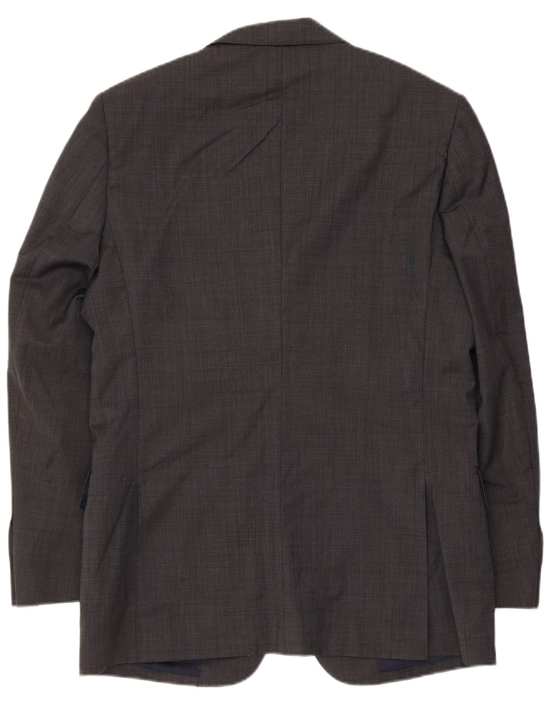 ZARA Herren-Blazerjacke mit 3 Knöpfen, EU 46, kleine graue Wolle