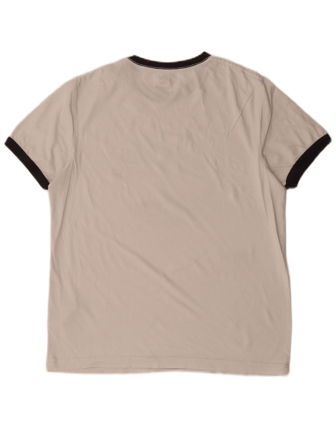 Timberland Herren-T-Shirt mit normaler Passform, Grafik, Größe S, weiße Baumwolle