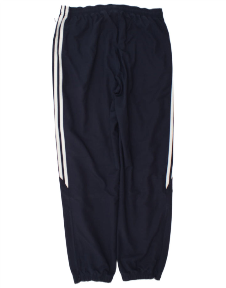 Adidas Herren-Trainingshose, Joggers, mittleres Marineblau, Polyester