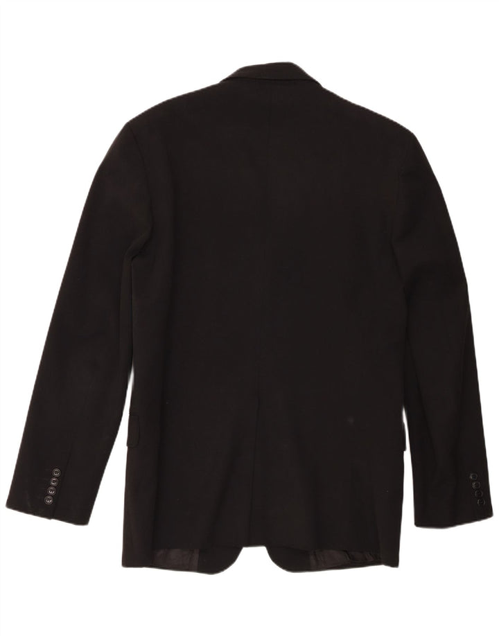Calvin Klein Herren 3-Knopf-Blazerjacke IT 52 XL Schwarz Polyester