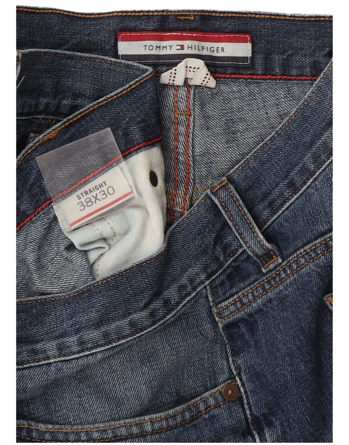 Tommy Hilfiger Herren Straight Jeans W38 L30 Blau