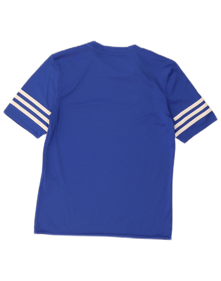 Adidas Jungen Climalite T-Shirt Top 11–12 Jahre groß blau Polyester