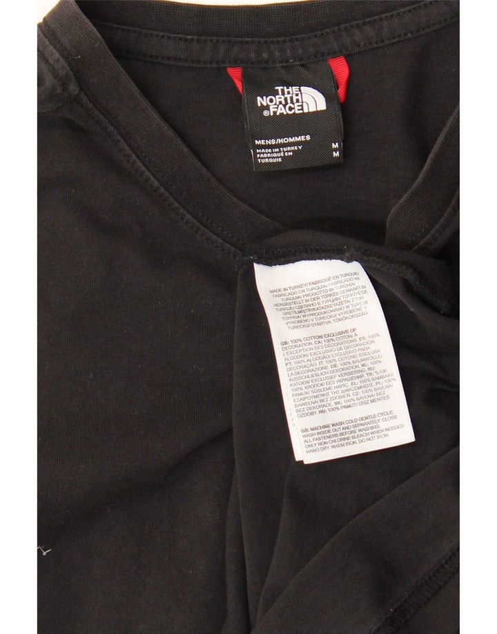 The North Face Herren-T-Shirt mit Grafik, mittelschwarze Baumwolle
