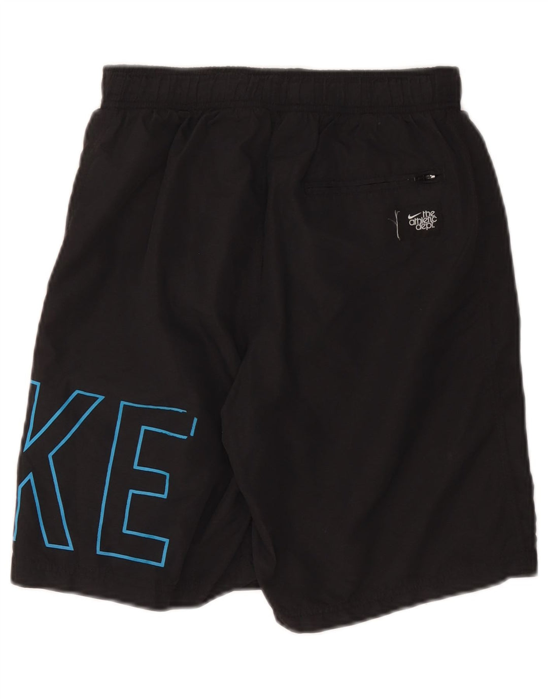 Nike Herren-Sportshorts mit Grafik, Größe S, schwarzes Nylon