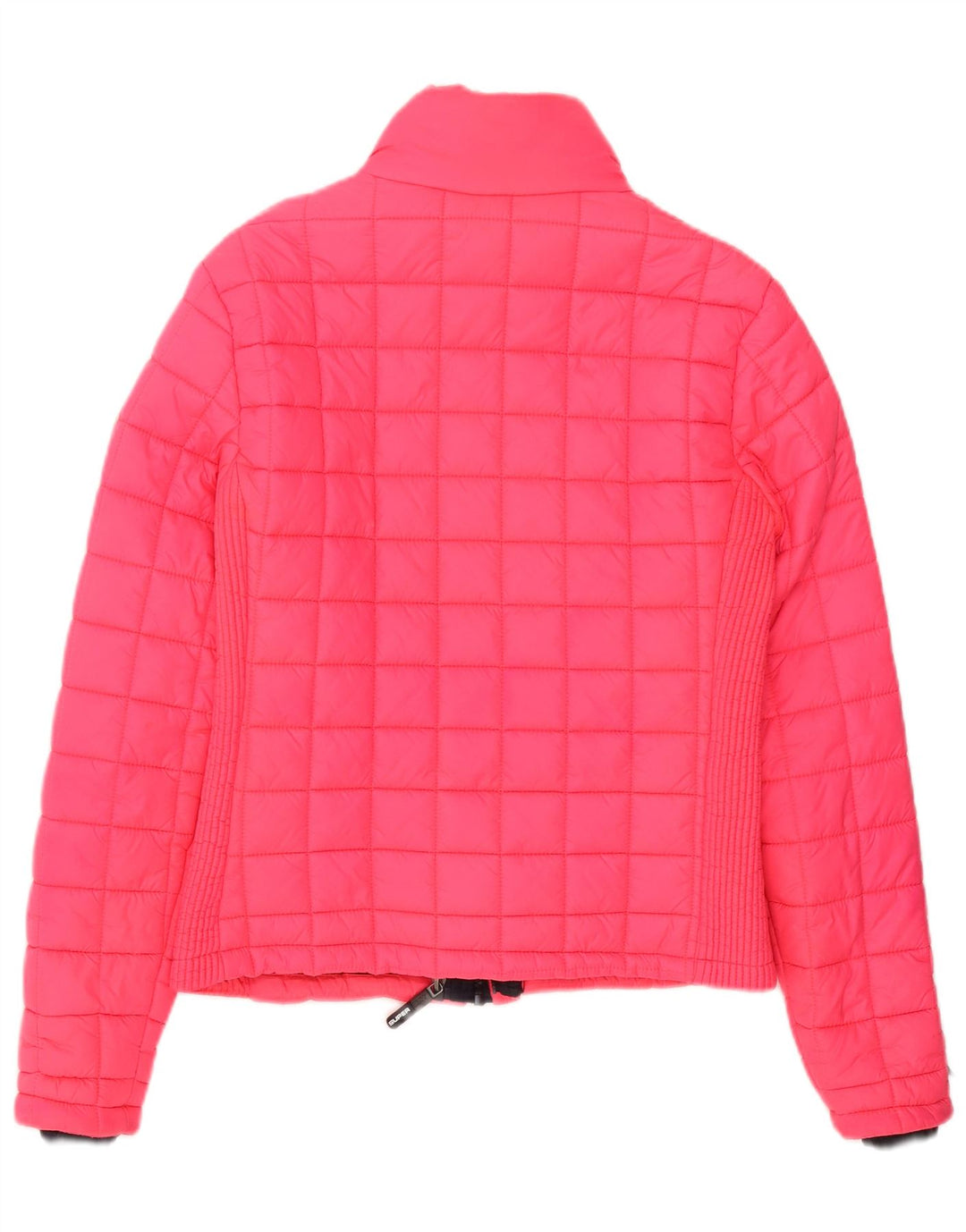 Superdry Damen Steppjacke, gepolstert, UK 14, Mittelrosa, Polyester, Sport