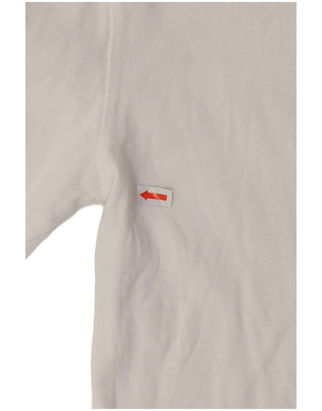 ZARA Womens Crop T-Shirt Top UK 12 Medium White Cotton