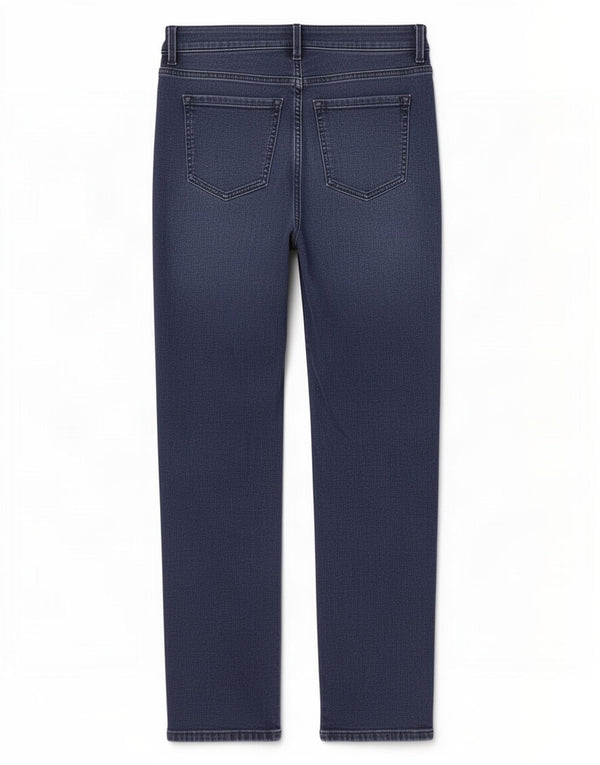 Marks & Spencer Damen Straight Jeans UK 14 Large W32 L29 Marineblau