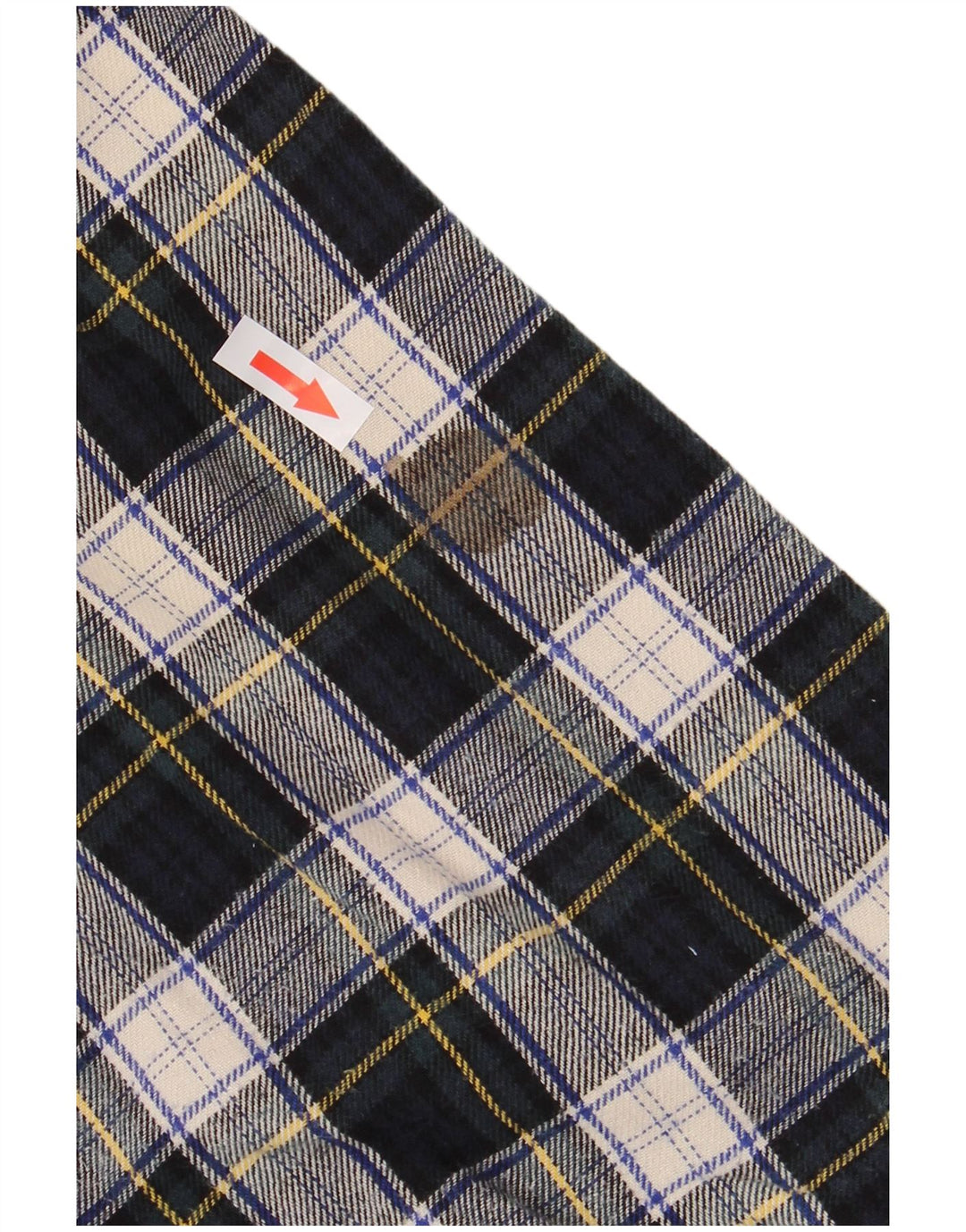 EDDIE BAUER Herren Flanellhemd 2XL Marineblau kariert Baumwolle