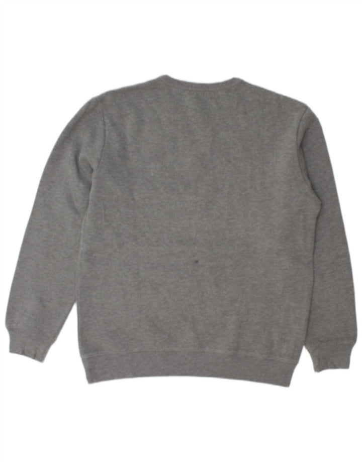 Gap Herren Grafik-Sweatshirt-Pullover Mittelgrau
