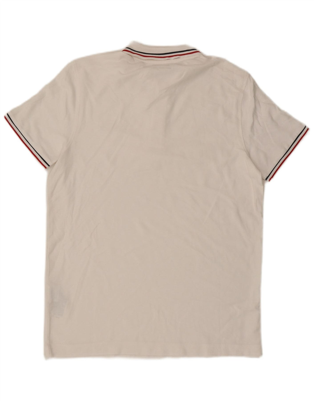 Lotto Herren-Poloshirt aus mittelweißer Baumwolle