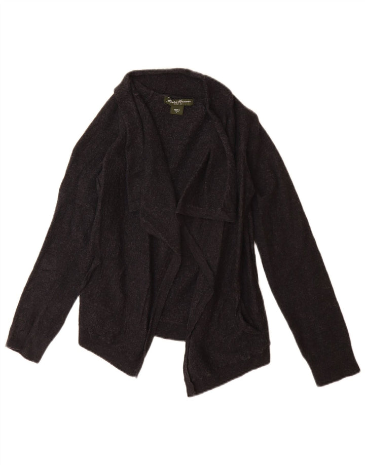 Eddie Bauer Mädchen-Cardigan-Pullover, 11–12 Jahre, große schwarze Wolle