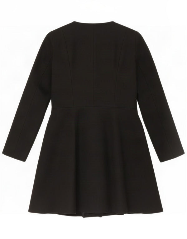 French Connection Damenmantel UK 10 Small Black Wool