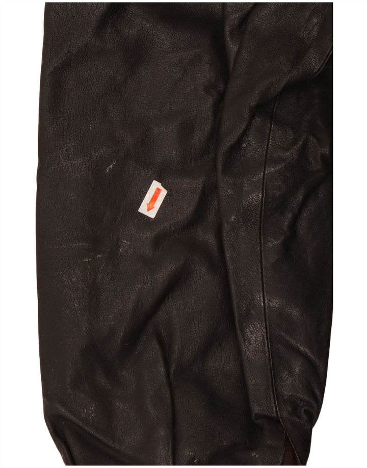 C&A Herren Lederjacke IT 58 4XL Braunes Leder