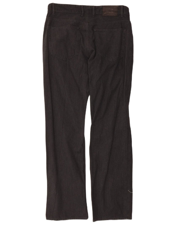 Gap Womens Jason Regular Fit Straight Jeans W34 L32 Grey Cotton