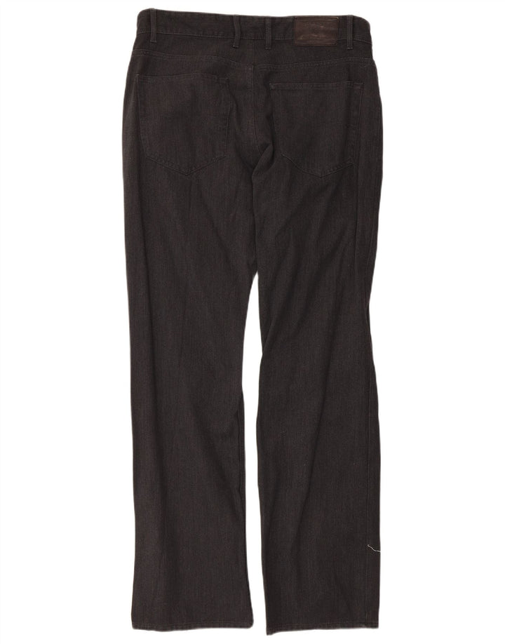 Gap Damen Jason Regular Fit Straight Jeans W34 L32 Graue Baumwolle