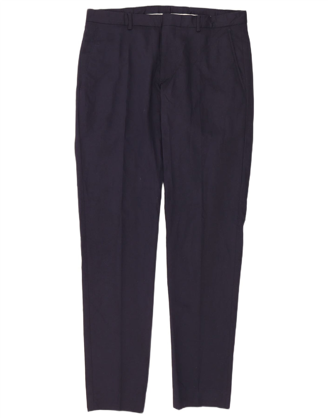 Zara Herren Slim Anzughose EU 40 Medium W31 L36 Marineblau