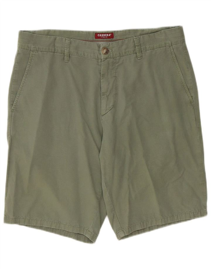 Carrera Herren Chinoshorts IT 48 Medium W33 Khaki Baumwolle
