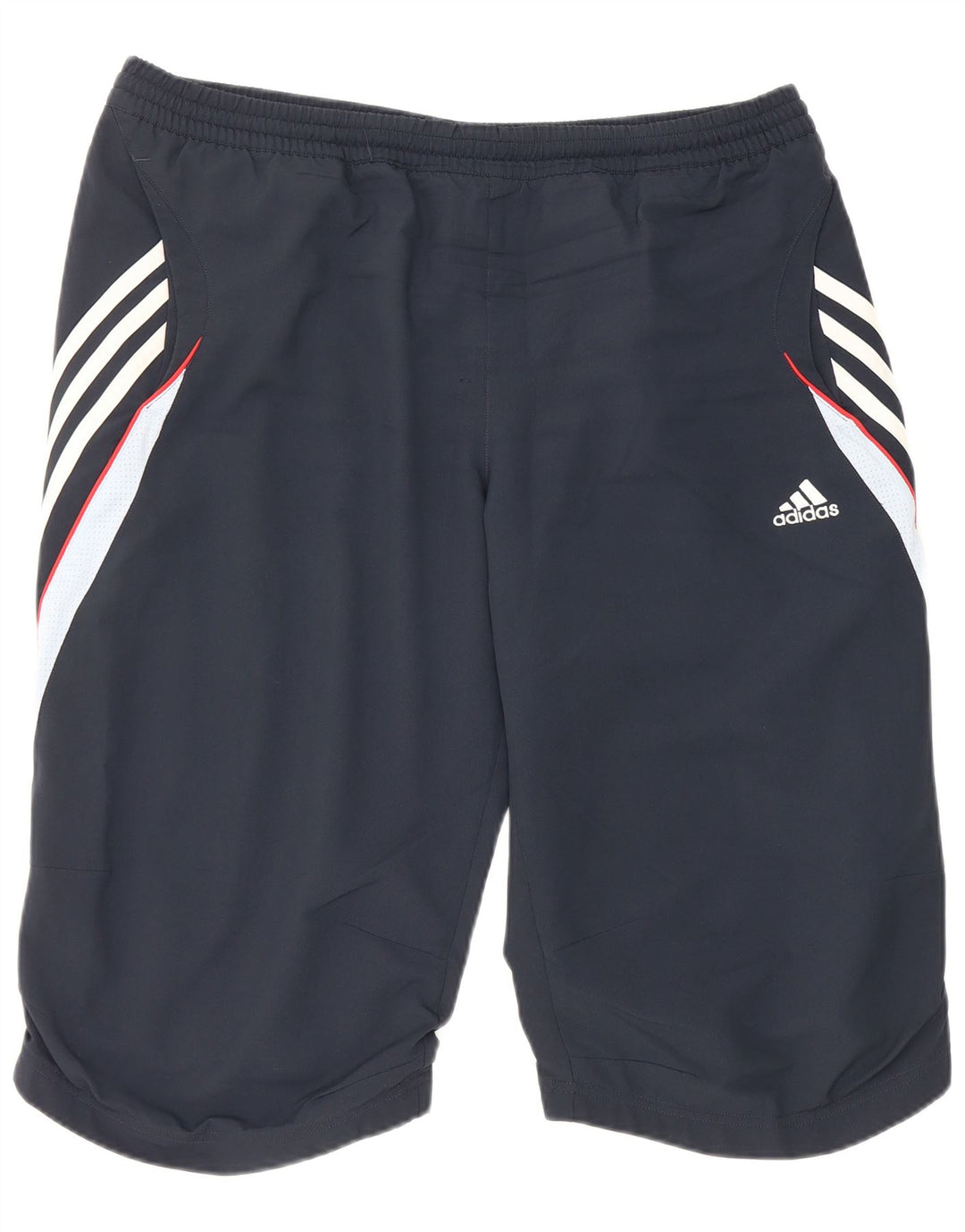 Adidas Herren Climalite Sportshorts, groß, marineblau, Farbblock-Polyester