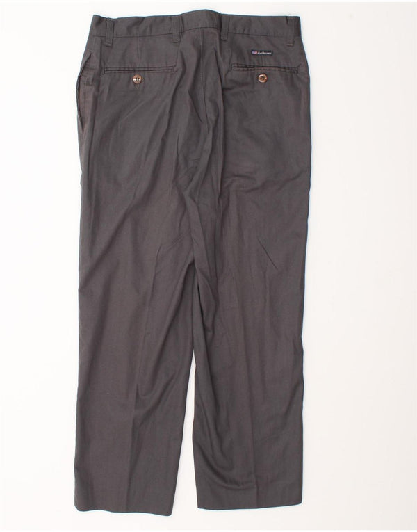 Gerade Chino-Hose für Herren von Roy Rogers, W34, L25, Grau, Baumwolle