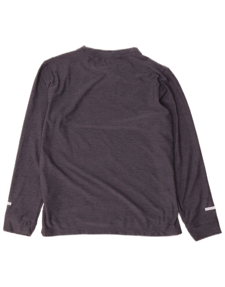 Russell Athletic Jungen Dri-Power Top Langarm 7–8 Jahre Mittelgrau