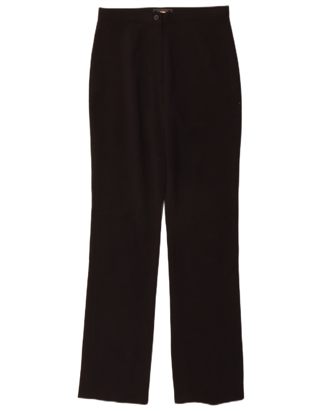 Naf Naf Damen gerade Anzughose IT 38 XS W26 L32 Schwarz Polyester