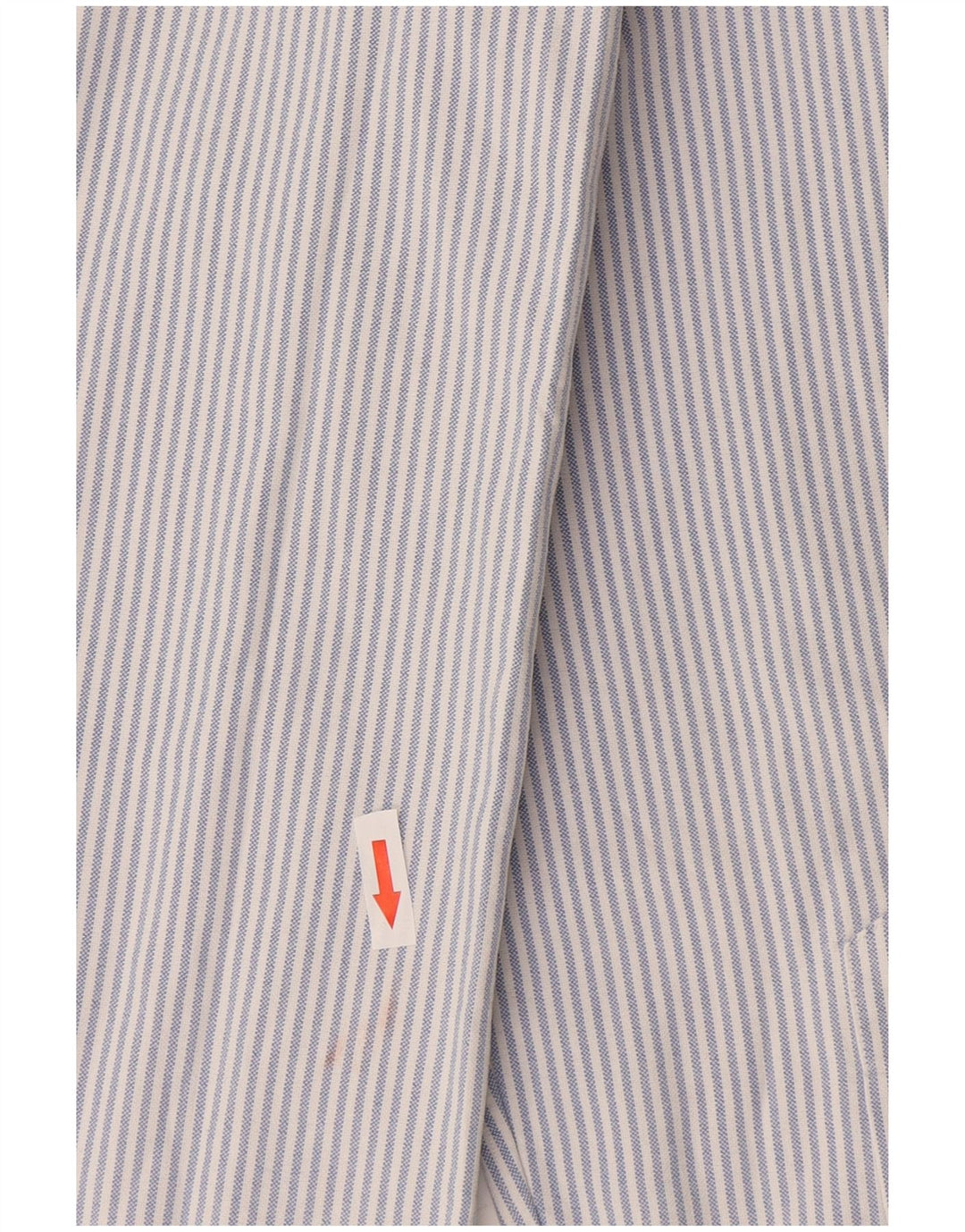 Ralph Lauren Herren-Hemd mit klassischer Passform, mittelblau, gestreift, Baumwolle