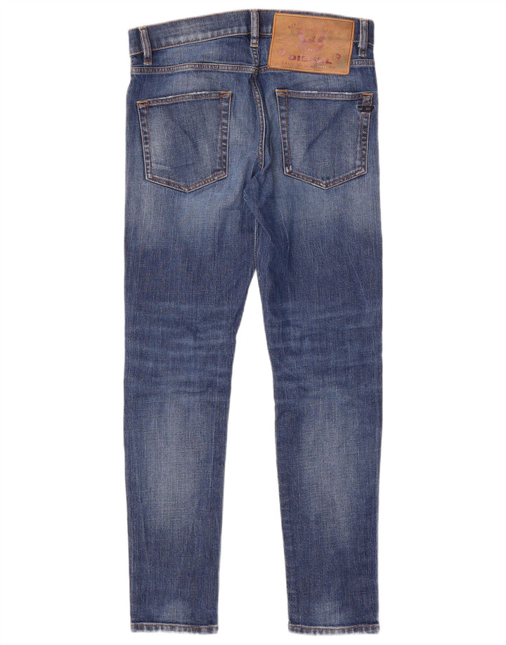 Diesel Damen Slim Jeans W30 L30 Blaue Baumwolle