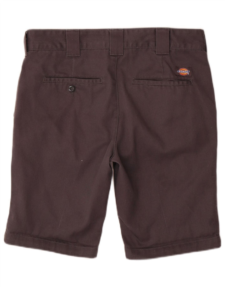 DICKIES Herren-Chinoshorts mit schmaler Passform, W30, mittelgraue Baumwolle