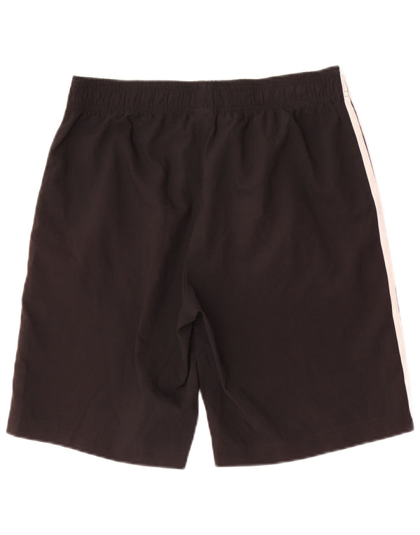 Adidas Sportshorts für Jungen, 15–16 Jahre, schwarzes Polyester