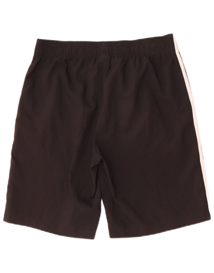Adidas Sportshorts für Jungen, 15–16 Jahre, schwarzes Polyester