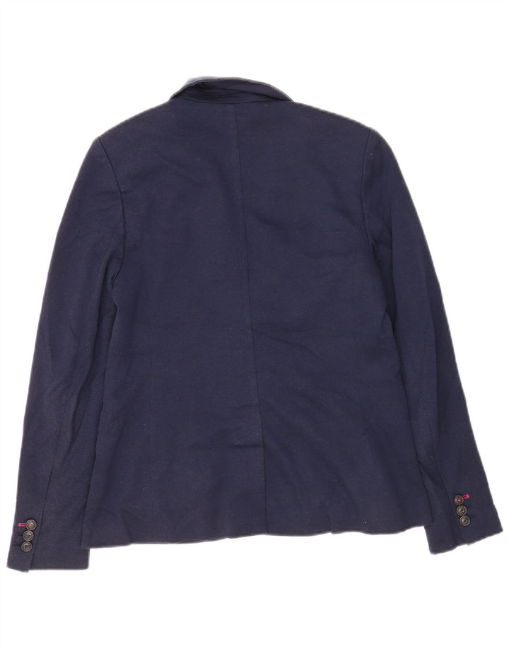 Joules Damen-Blazerjacke mit 2 Knöpfen, UK 10, Größe S, Marineblau, Polyester