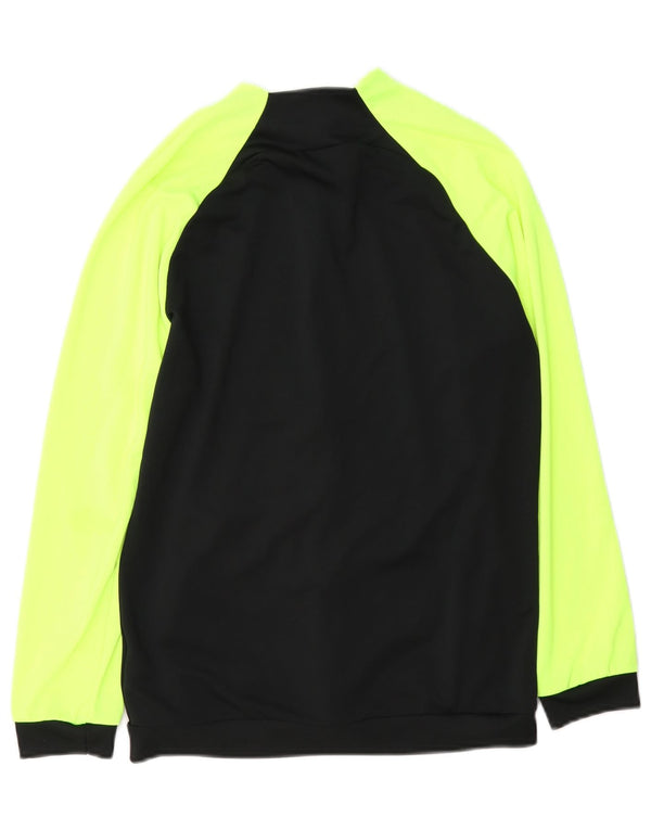 Nike Jungen Dri Fit Trainingsanzug-Top-Jacke, 12–13 Jahre, Größe L, Schwarz, Farbblock