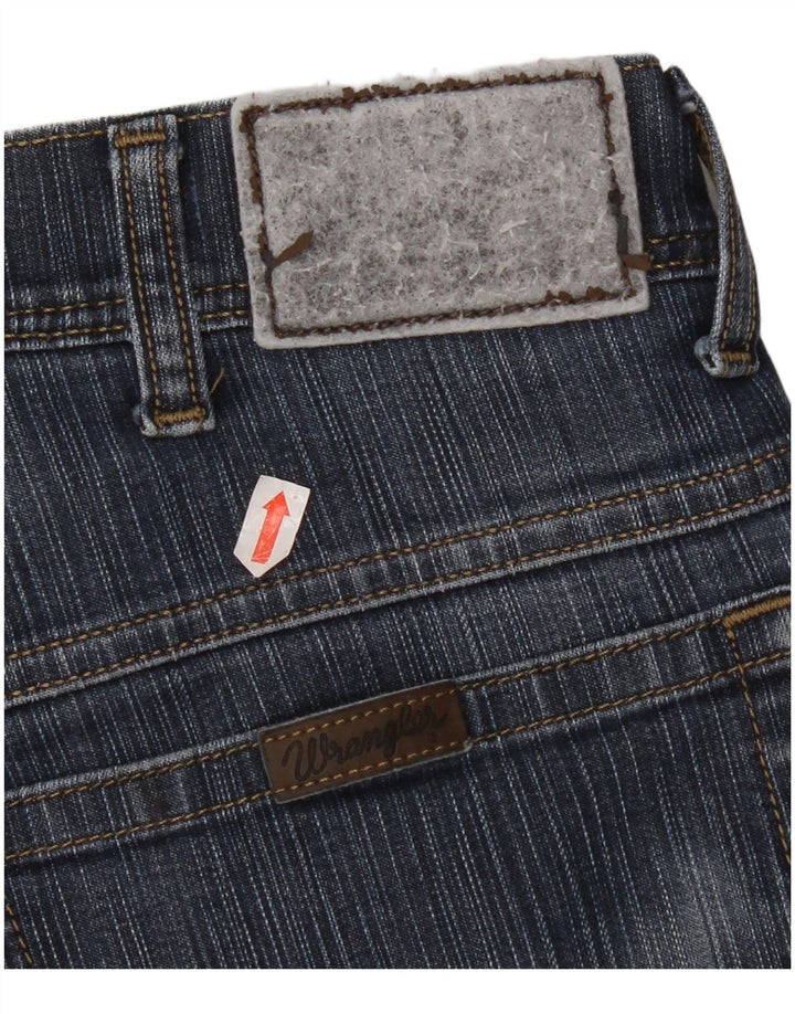 Wrangler Damen-Jeans mit normaler Passform, gerade Passform, W34, L30, Blau, Baumwolle
