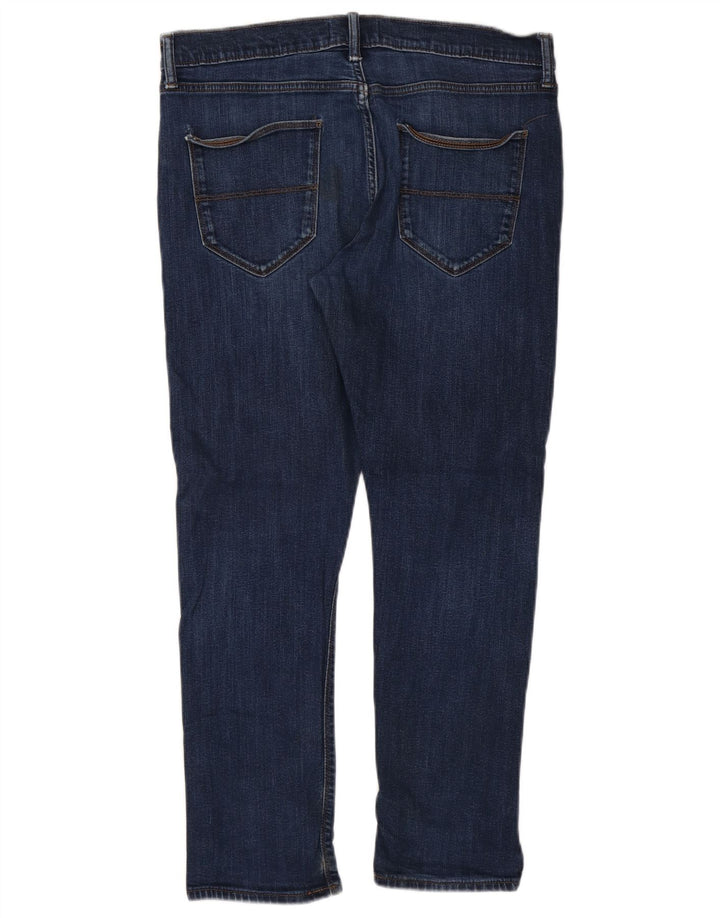 Marks & Spencer Herren Slim Jeans W34 L29 Blaue Baumwolle