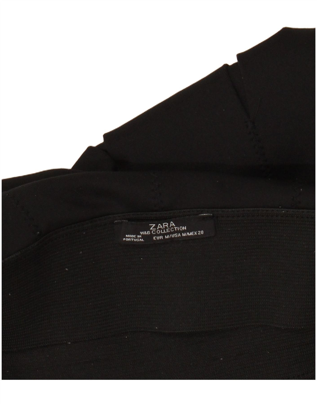 Zara Damen Minirock Medium W28 Schwarz