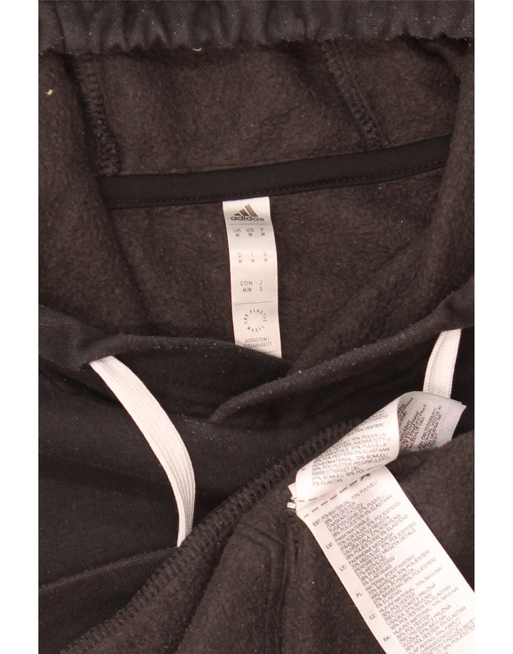 Adidas Herren Kapuzenpullover Mittelschwarz Baumwolle