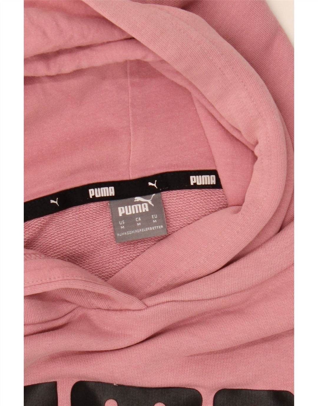 Puma Herren Graphic Hoodie Pullover Mittelrosa