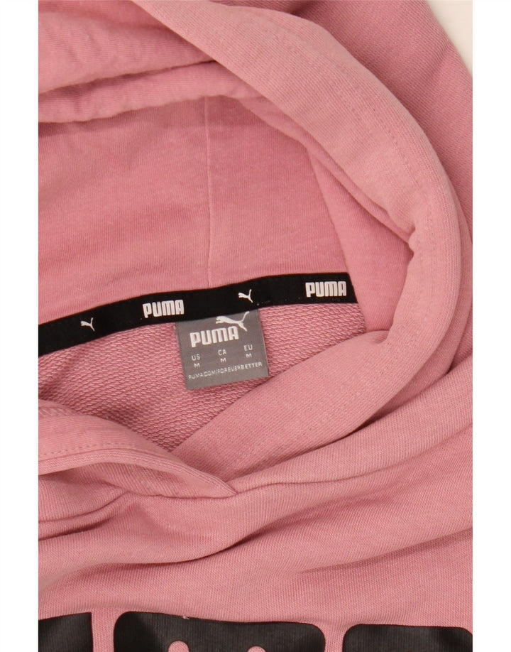 Puma Herren Graphic Hoodie Pullover Mittelrosa