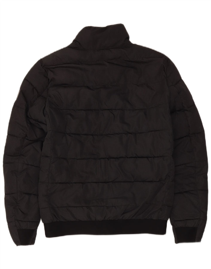 Liu Jo Herren Wattierte Jacke UK 36 Small Schwarz Polyester