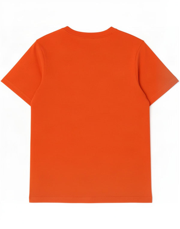 Nike Jungen T-Shirt mit Grafik, 12–13 Jahre, Größe L, Orange