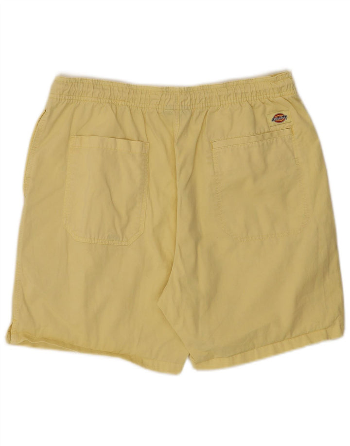 Dickies Herren Cargo-Shorts, Größe L, W34, gelbe Baumwolle