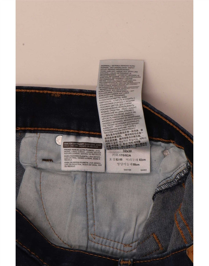 Levi's Herren 511 Slim Jeans W32 L30 Marineblau Baumwolle